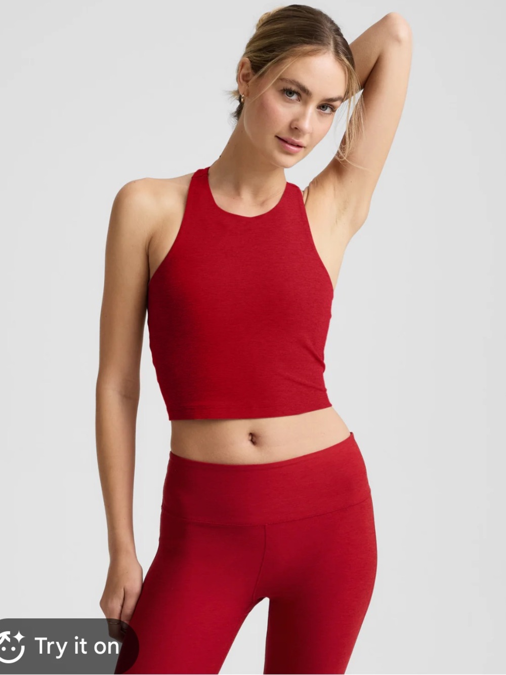 Beyond Yoga SpaceDye High Neck Cropped Tank